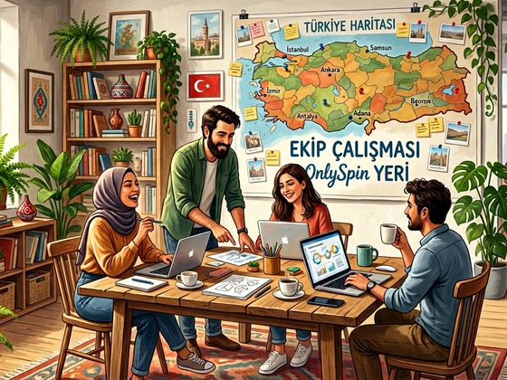 OnlySpin Yeri Ekip Çalışması
