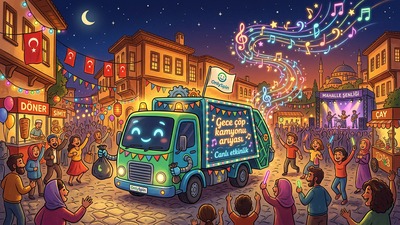 GeceÇöpKamyonuAriyası - OnlySpin Canlı Etkinlik